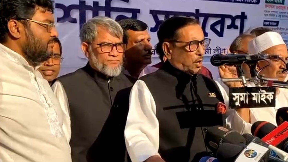 বিএনপি নির্বাচনে যাবে না, তলে তলে নির্বাচনের প্রস্তুতি: ওবায়দুল কাদের