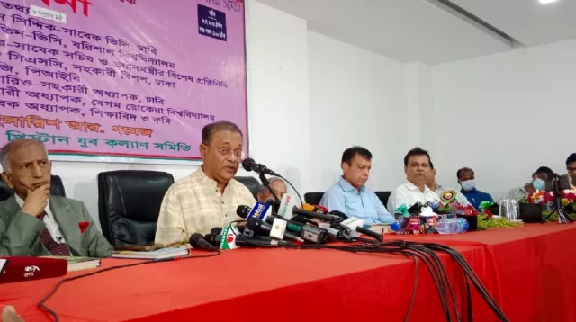 ৭ মে জননেত্রী শেখ হাসিনা না ফিরলে দেশে গণতন্ত্রও ফিরতো না : তথ্যমন্ত্রী