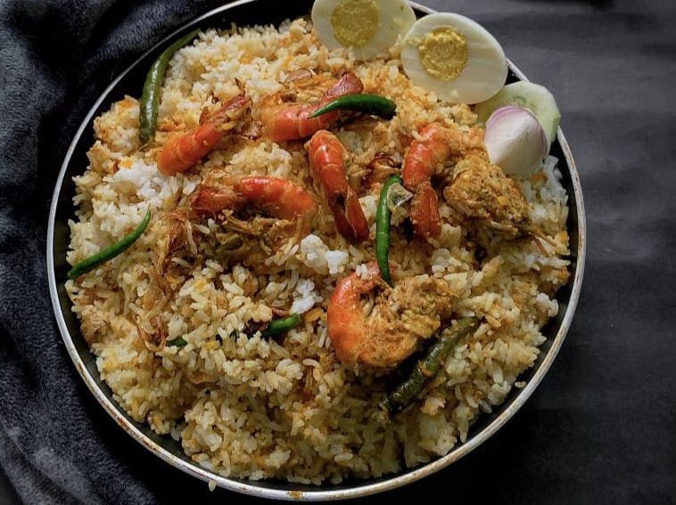 চিংড়ি বিরিয়ানী