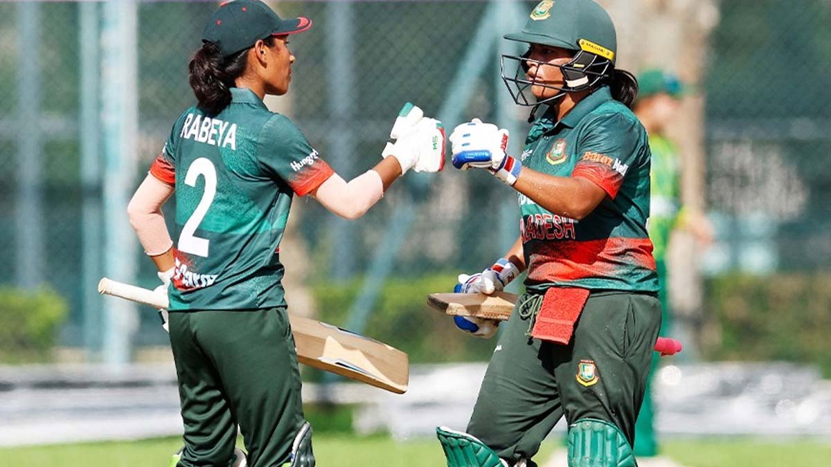 পাকিস্তানকে হারিয়ে নারী এশিয়া কাপের ফাইনালে বাংলাদেশ