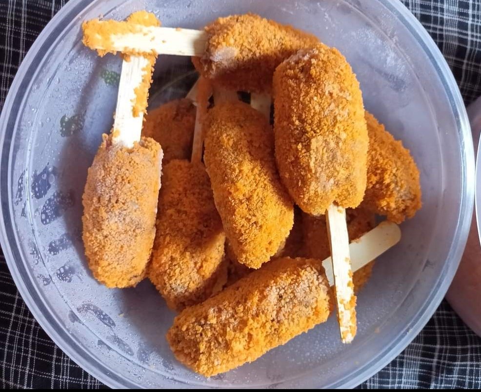চিকেন মাশরুম ললিপপ