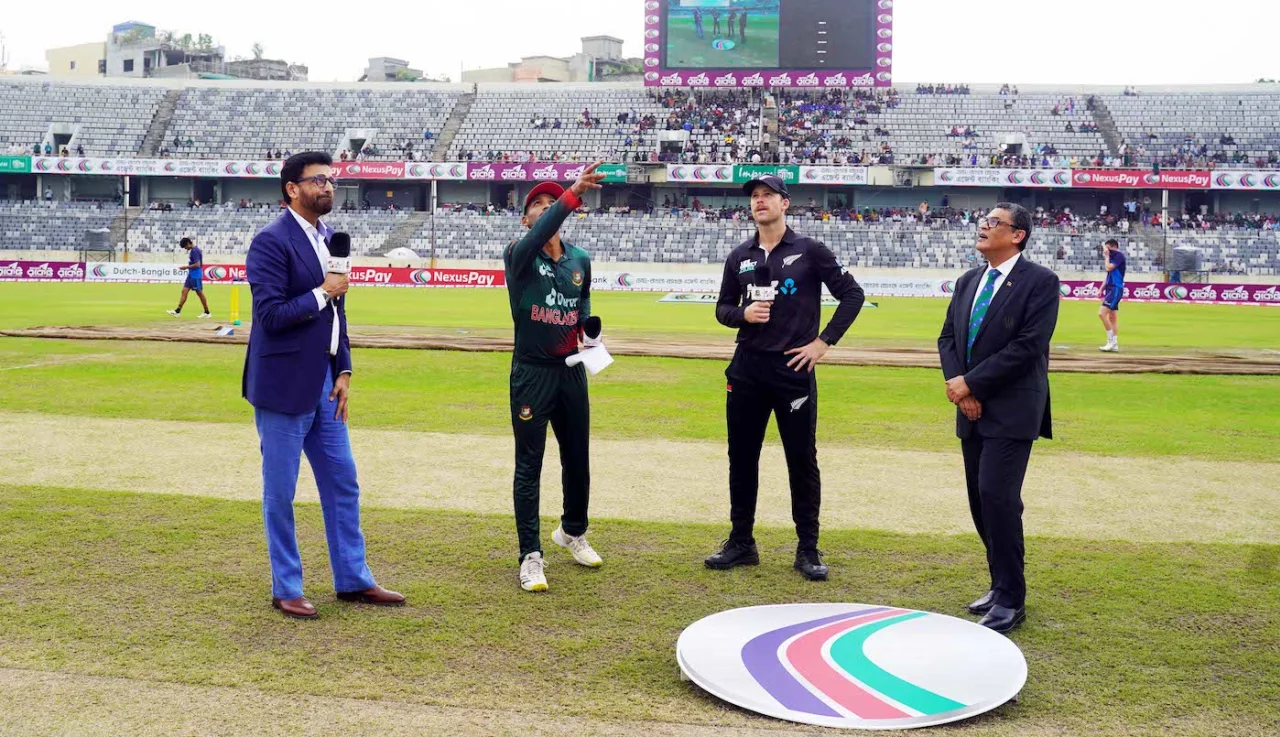টস জিতে ব্যাটিং করছে বাংলাদেশ