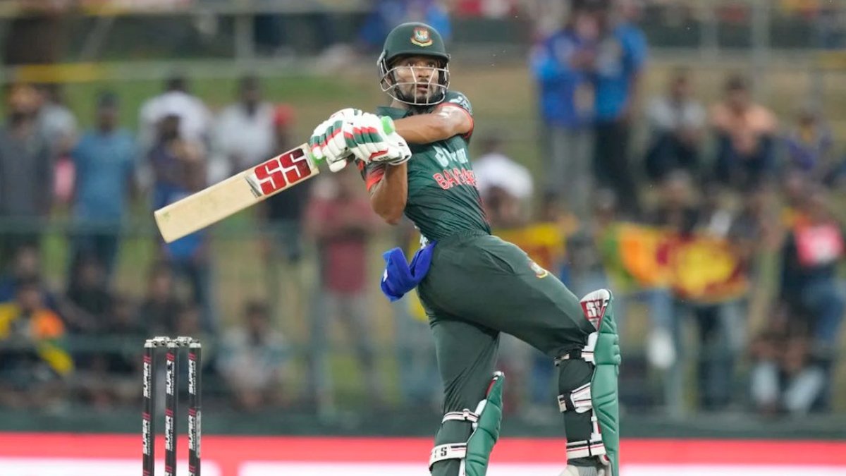 শান্তর দায়িত্বশীল ব্যাটিং-এর পরেও বাংলাদেশ থেমেছে ১৭১ রানে