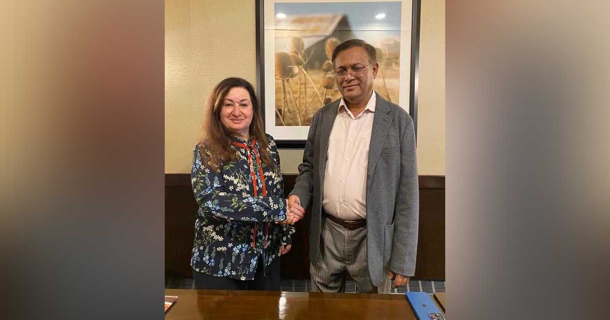 কানাডা সিনেটর সালমা আতাউল্লাজান; শেখ হাসিনার নেতৃত্বের প্রশংসা করেছেন