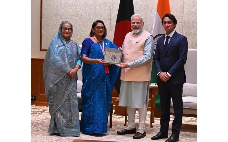 সায়মা ওয়াজেদের স্যুভেনির উপহার মোদিকে - জাতীয় - ৮ সেপ্টেম্বর ২০২৩