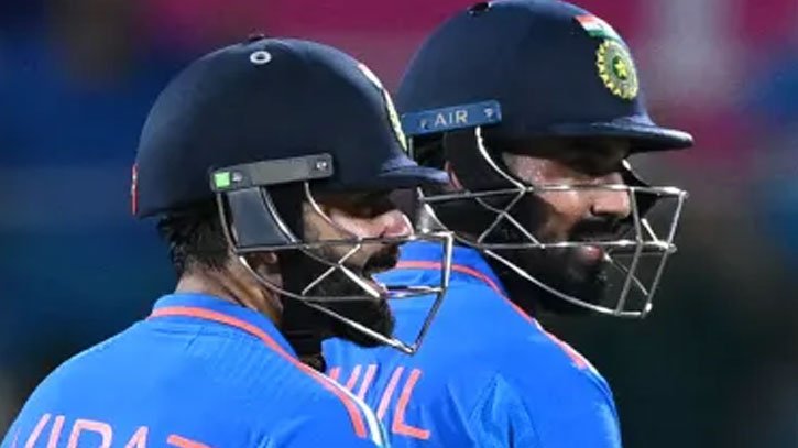 কোহলি ও রাহুলের দৃঢ়তাপূর্ণ ব্যাটিং-এ ভারতের জয়