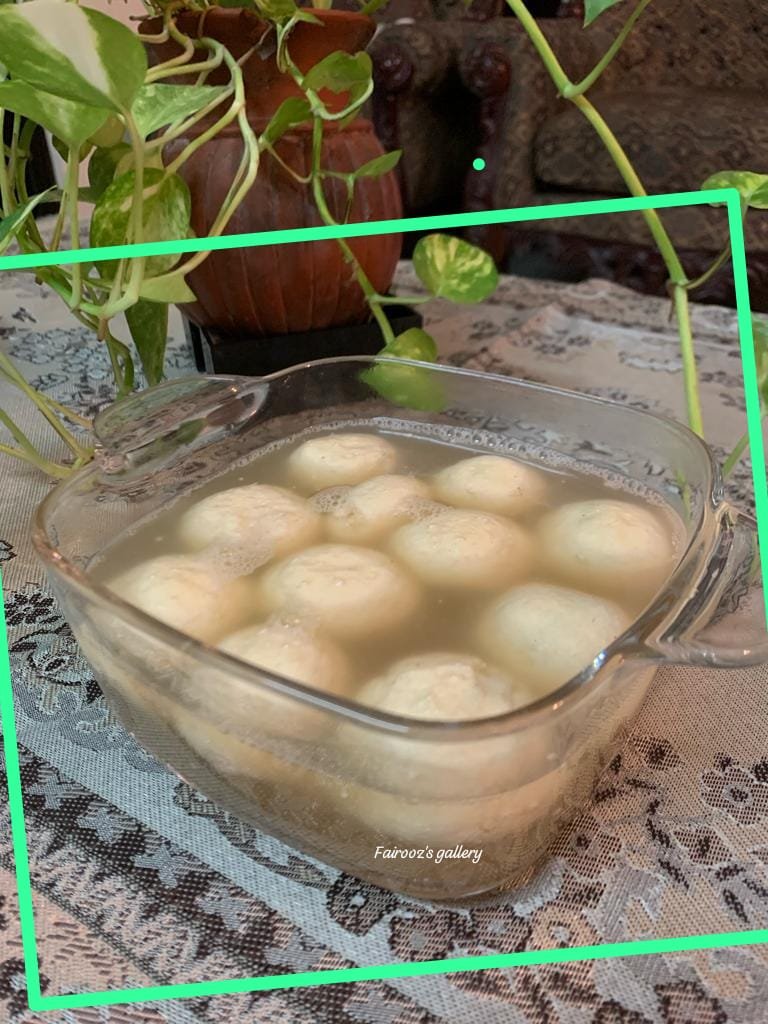 মজাদার রসগোল্লা