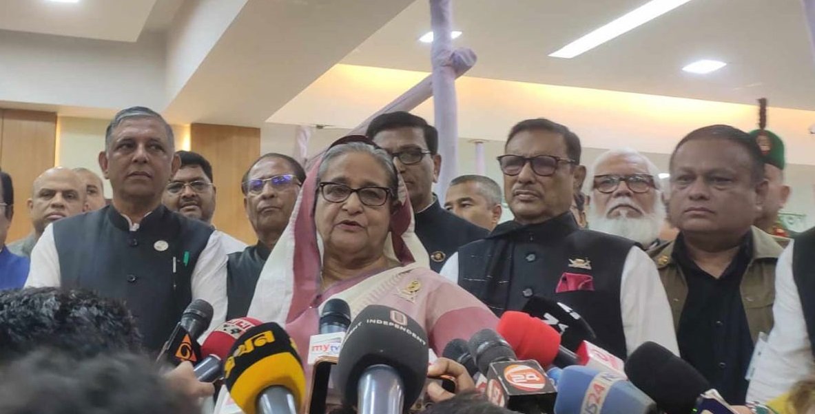 যাদের মানুষের ওপর আস্থা নেই তারাই নির্বাচন বানচালের চেষ্টা করছে: প্রধানমন্ত্রী