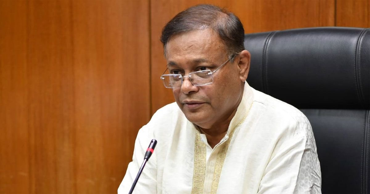 আমরা চাপ সৃষ্টি করলে বিএনপির অনেক নেতা নির্বাচনে অংশ নিত: তথ্যমন্ত্রী