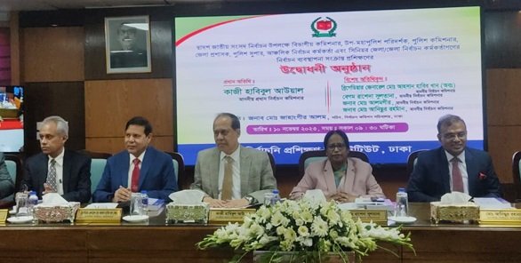 সুশৃঙ্খল নির্বাচনের জন্য প্রয়োজনে ক্ষমতা ও শক্তি প্রয়োগ করবেন: সিইসি