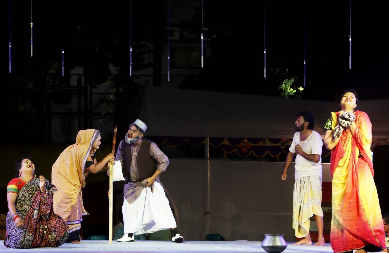 শিল্পকলায় ৪র্থ দিনে পরিবেশিত হয়েছে ৩টি যাত্রাপালা