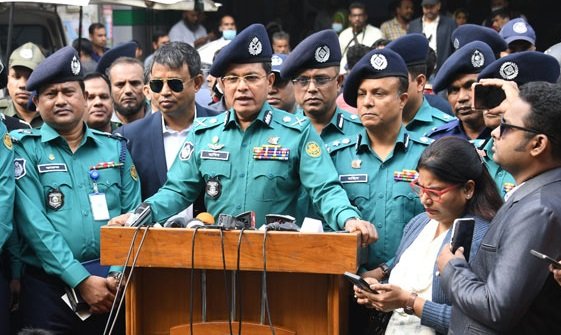 যারা অবরোধ-হরতাল দিচ্ছে তারাই এই নাশকতার চালাচ্ছে: ডিএমপি কমিশনার