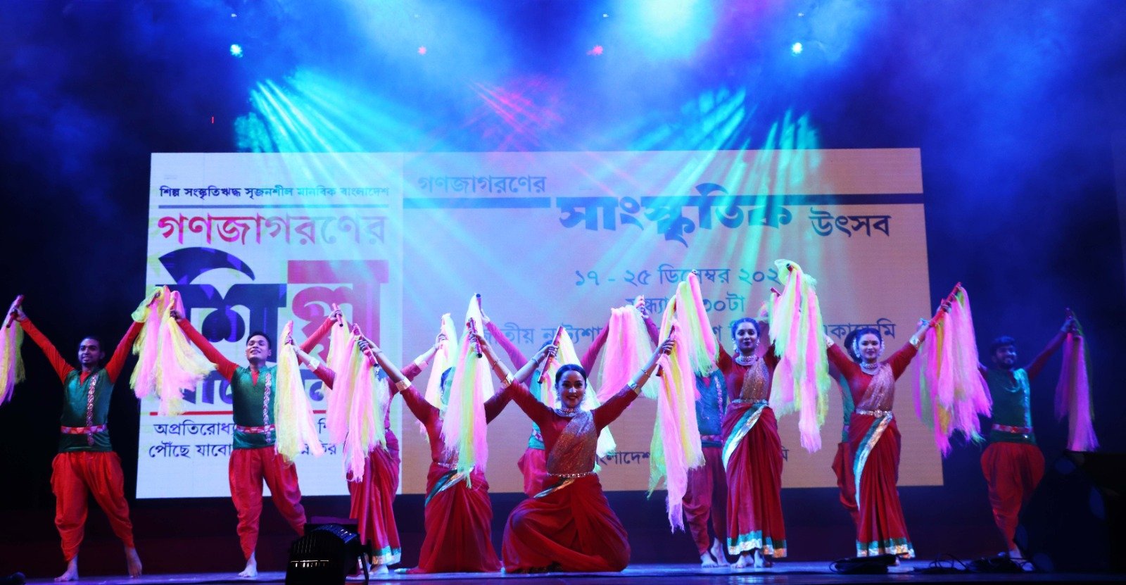 শিল্পকলায় চলছে গণজাগরণের সাংস্কৃতিক উৎসব