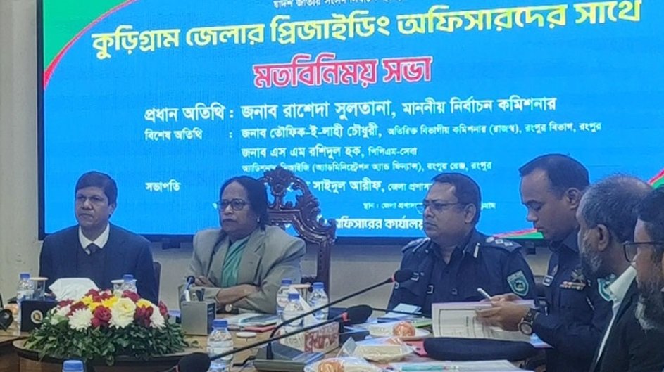 নির্বাচন সবার সহযোগিতায় সফল করা উচিত: ইসি রাশেদা