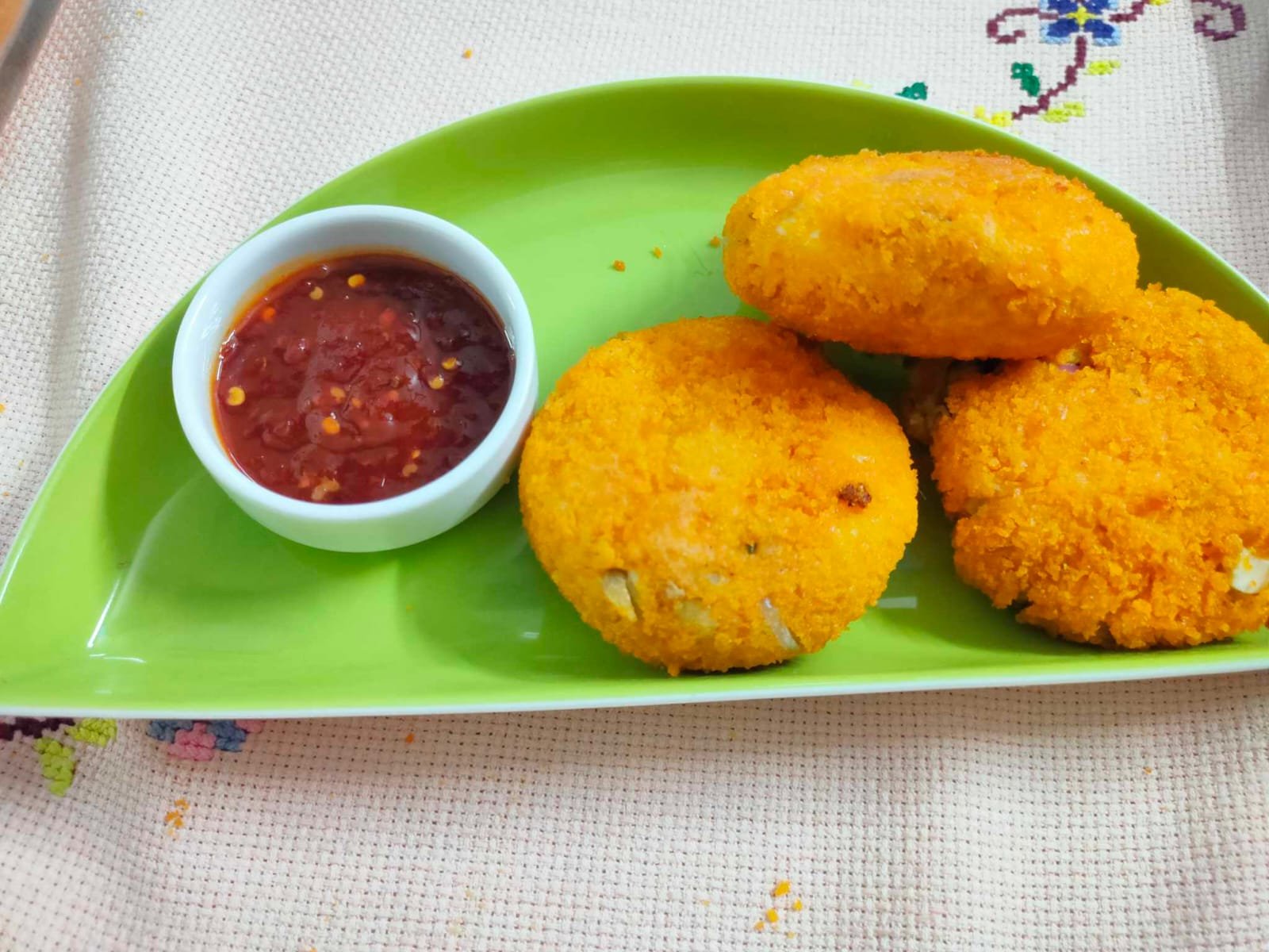 রান্না: চিকেন ভেজিটেবল চপ
