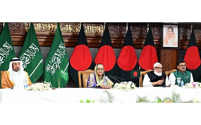 আমরা সৌদি আরবকে সবসময় কাছাকাছি পেয়েছি: প্রধানমন্ত্রী
