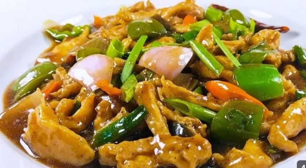 রান্না: ব্ল্যাক পিপার চিকেন কারি