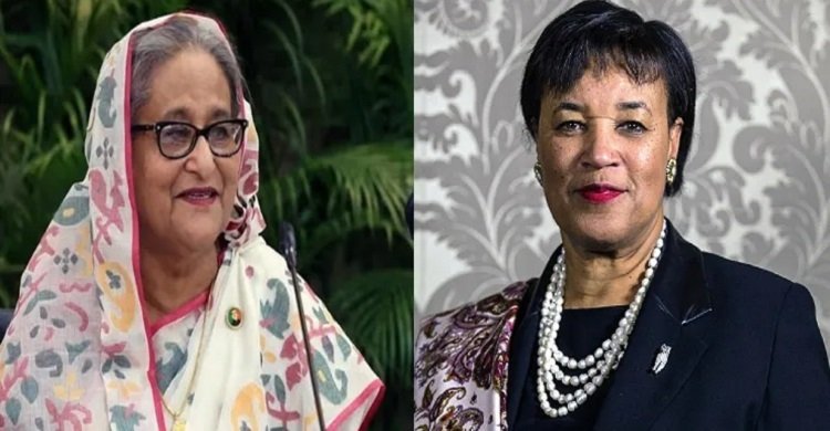 প্রধানমন্ত্রী শেখ হাসিনাকে কমনওয়েলথ মহাসচিবের অভিনন্দন