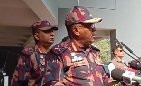 সারাদেশে বিজিবি ৪৮৭টি বেজ ক্যাম্প থেকে দায়িত্ব পালন করছেন