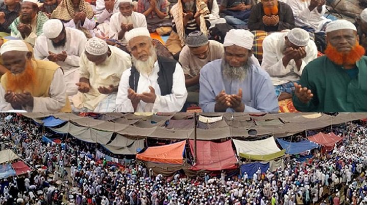 আখেরি মোনাজাতের মধ্যদিয়ে শেষ হলো বিশ্ব ইজতেমার দ্বিতীয় পর্ব