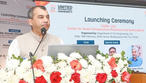 টেকসই অবকাঠামো ব্যবস্থাপনার জন্য গবেষণা প্রয়োজন: পরিবেশমন্ত্রী