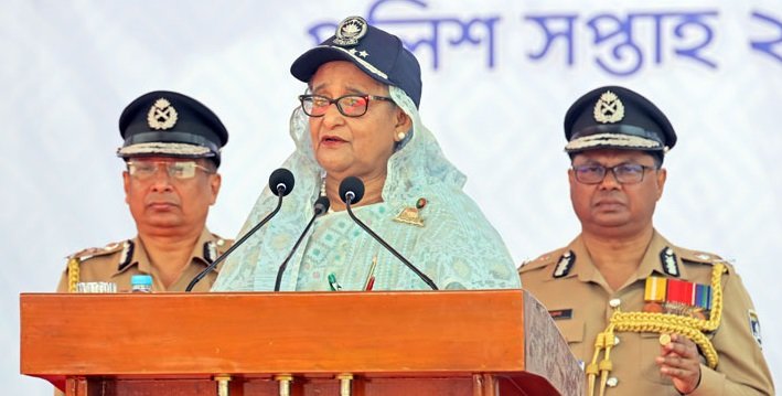 পুলিশ দেশপ্রেমের পরীক্ষায় উত্তীর্ণ হয়েছে: প্রধানমন্ত্রী