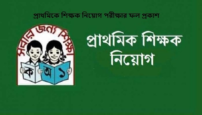 প্রাথমিকে শিক্ষক নিয়োগ পরীক্ষার ফল প্রকাশ