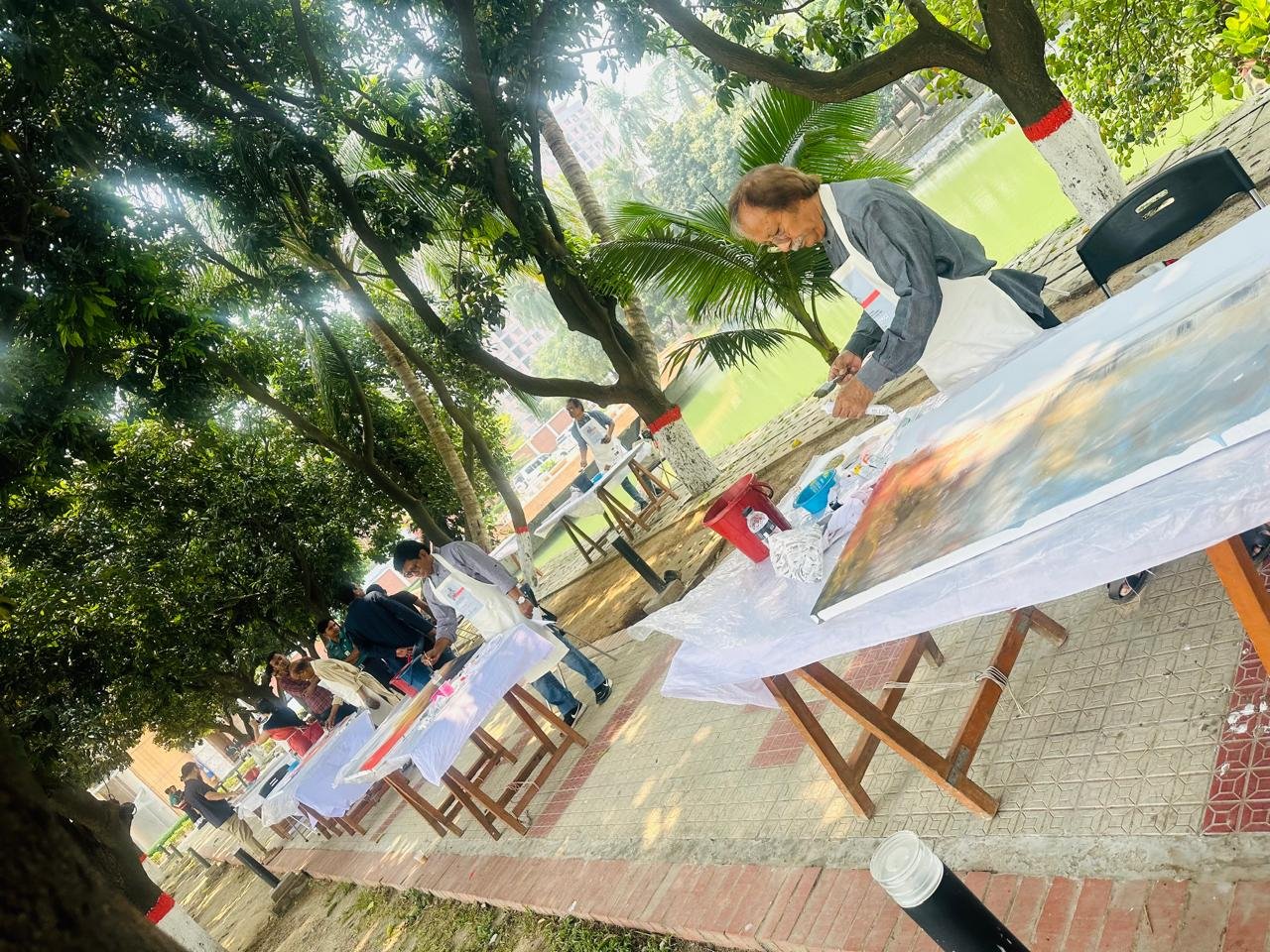 গণহত্যা, আন্তর্জাতিক স্বীকৃতি ২৫ মার্চকে আন্তর্জাতিক গণহত্যা দিবস স্বীকৃতির দাবিতে শিল্পকলার আর্টক্যাম্প