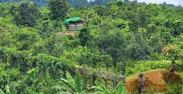 মিয়ানমারের ৩ সেনা বাংলাদেশে আশ্রয় নিয়েছে