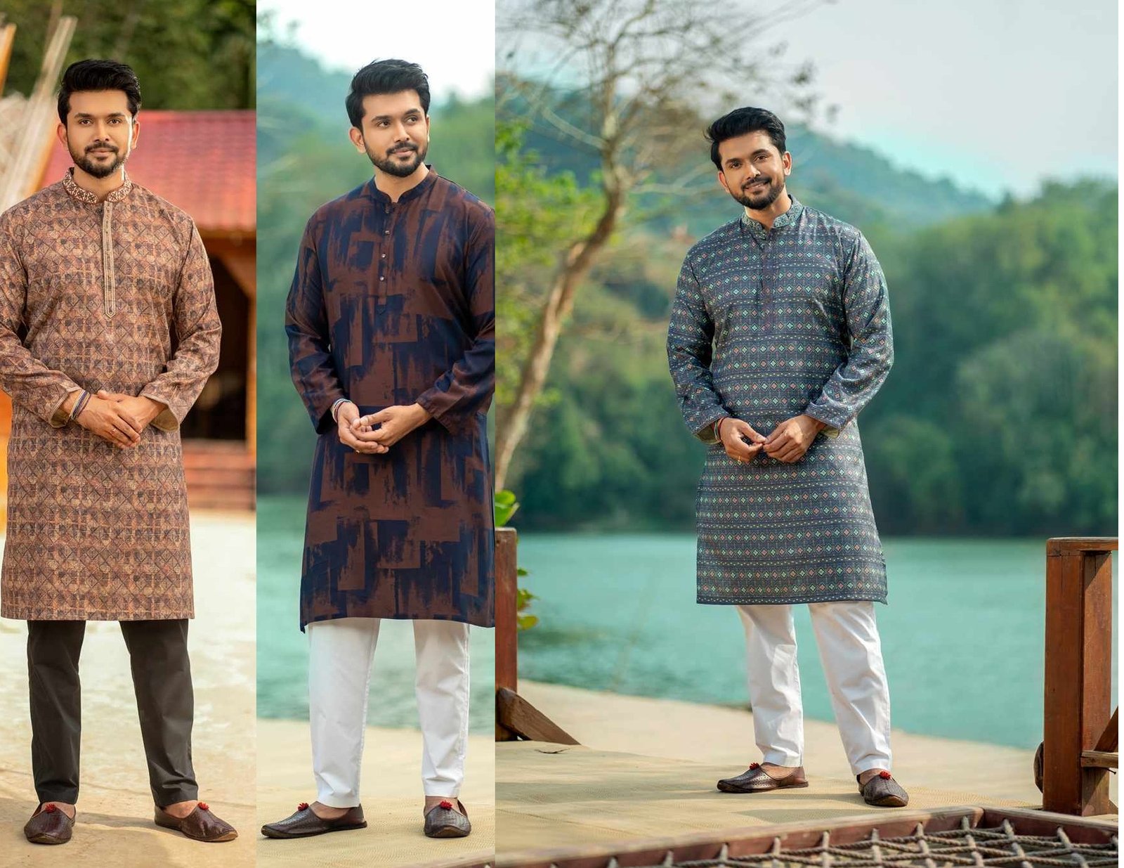 ঈদে ইজি ফ্যাশনে নান্দনিক পাঞ্জাবি