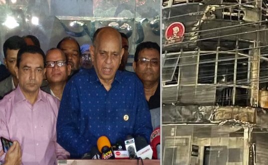 বেইলি রোডের বহুতল ভবনের আগুনে ৪৬ জন মারা গেছেন: স্বাস্থ্যমন্ত্রী