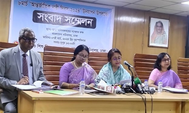 নারী দিবসে ৫ জয়িতাকে সম্মাননা দেওয়া হবে: মহিলা ও শিশু প্রতিমন্ত্রী