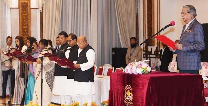 শপথ নিলেন নতুন ৭ প্রতিমন্ত্রী