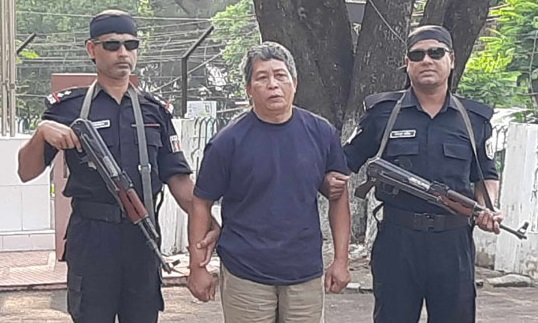 বান্দরবানে কেএনএফ এর প্রধান সমন্বয়ক গ্রেফতার