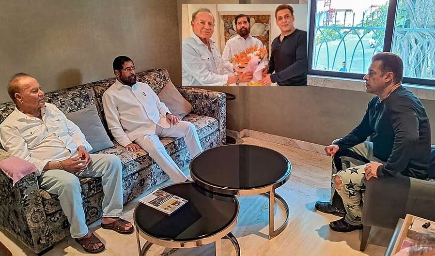 সালমান খানের সঙ্গে দেখা করলেন মহারাষ্ট্রের মুখ্যমন্ত্রী