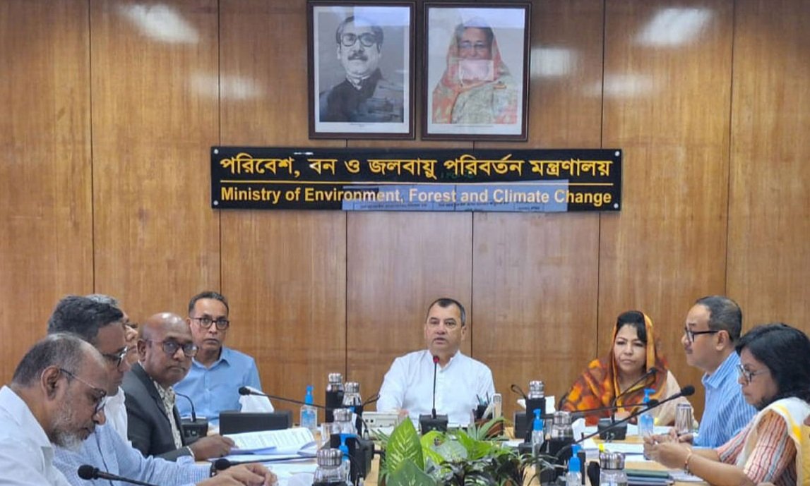 ঢাকার তাপমাত্রা কমাতে অধিক হারে বৃক্ষরোপণ করতে হবে: পরিবেশ মন্ত্রী