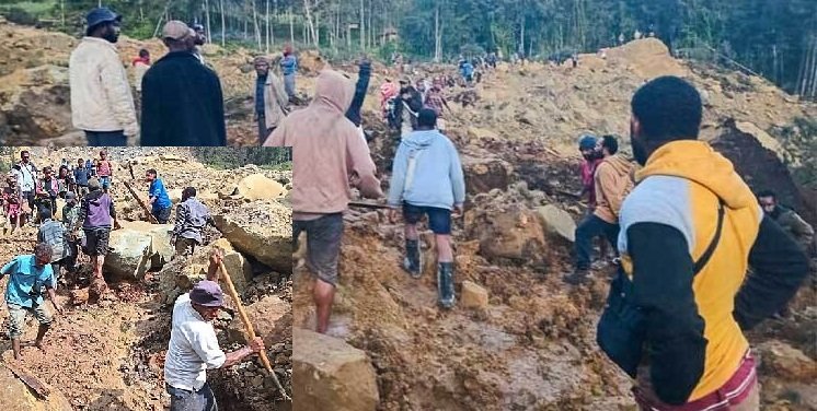 ভূমিধসে পাপুয়া নিউগিনিতে মাটি চাপা পড়েছে দুই হাজার মানুষ