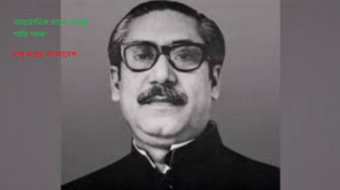 আন্তর্জাতিক ভাবে ‘বঙ্গবন্ধু শান্তি পদক’ চালু করছে বাংলাদেশ