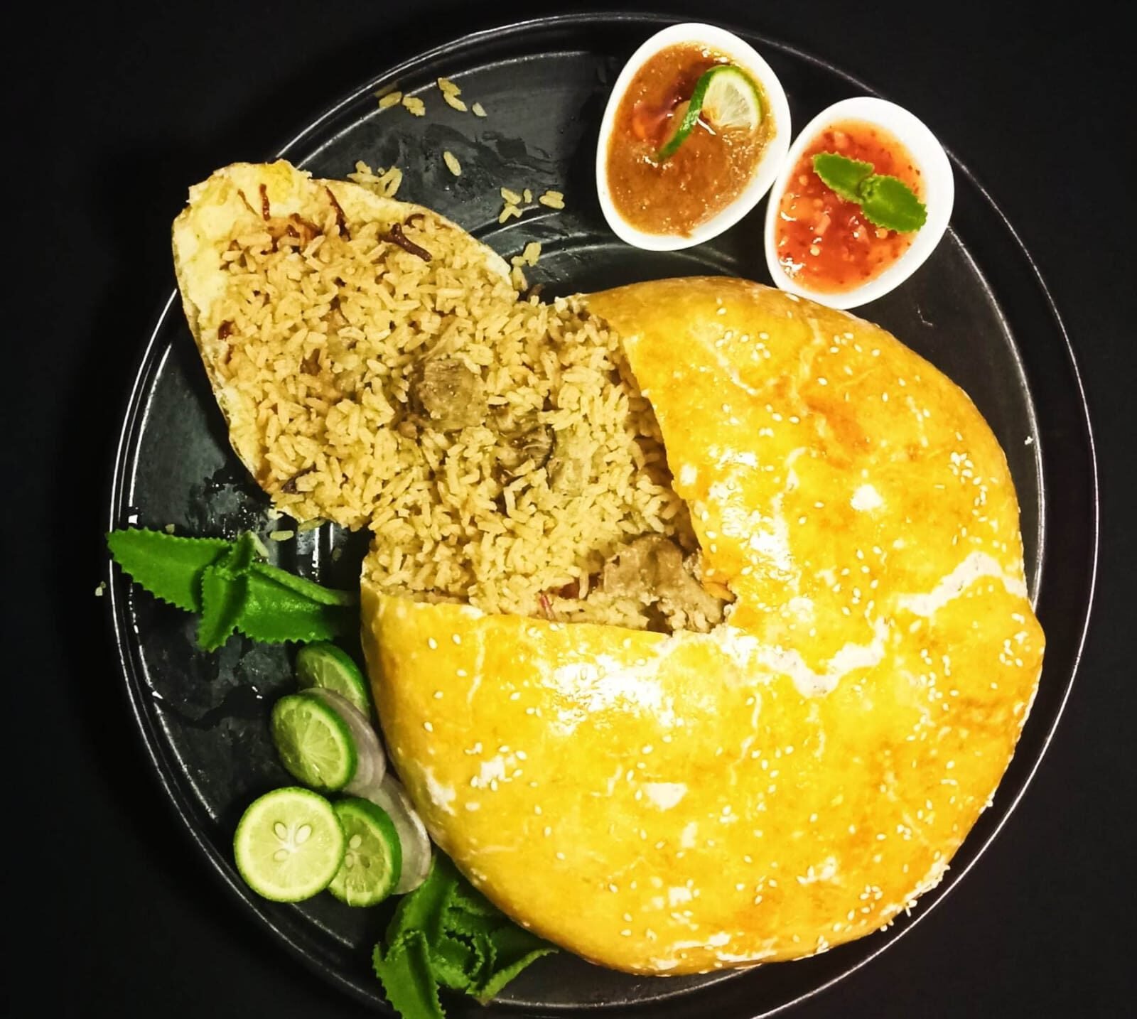 রান্না: এরাবিয়ান পর্দা বিরিয়ানি