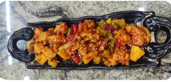 রান্না: সুইট এন্ড সাওয়ার পাইনাপেল চিকেন