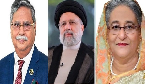 ইরানের প্রেসিডেন্ট রাইসির মৃত্যুতে রাষ্ট্রপতি ও প্রধানমন্ত্রীর শোক