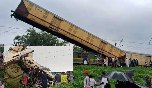 ভারতের পশ্চিমবঙ্গে রেল দুর্ঘটনায় ৮ জন নিহত