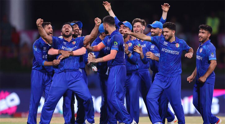 বিশ্বচ্যাম্পিয়ন অস্ট্রেলিয়াকে হারিয়ে আফগানিস্তানের চমক