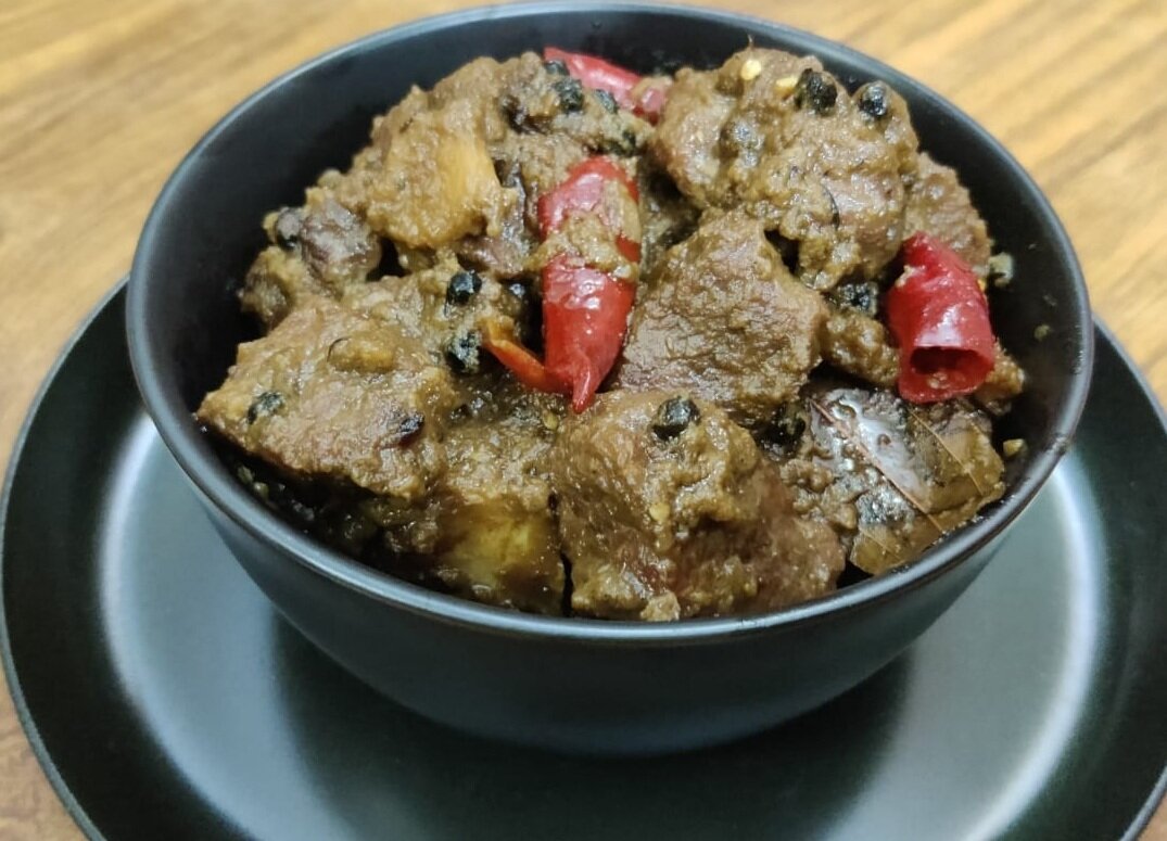 রান্না: কাটা মসলায় গরুর মাংস