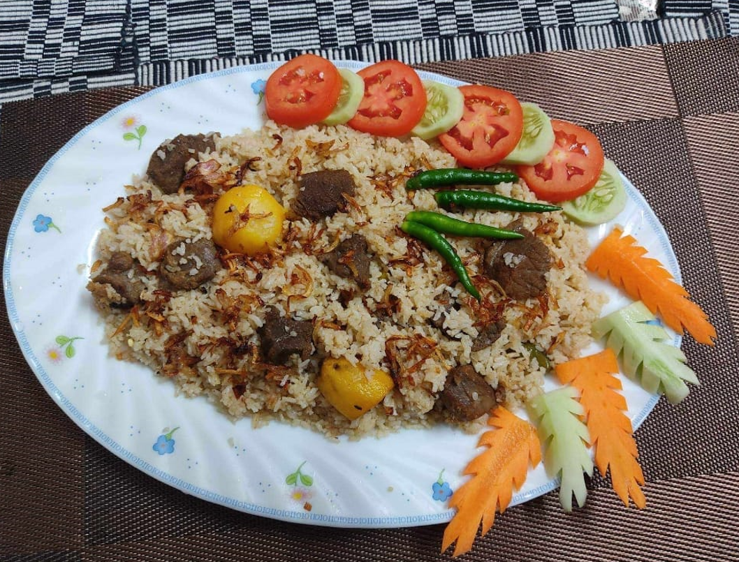 রান্না: সরিষার তেলের বিরিয়ানি