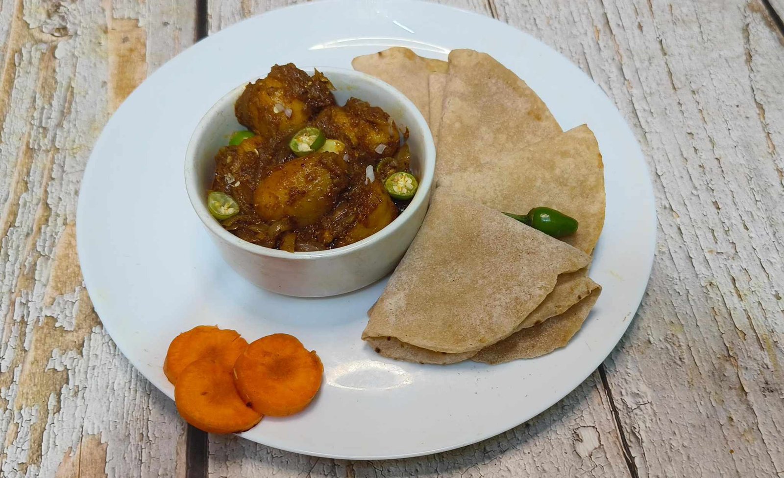 রান্না: ভাজা মশলা আলুর দম