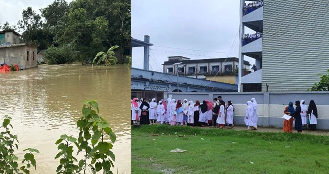 HSC exam suspended in two upazilas due to floods - National - 2 July 2024