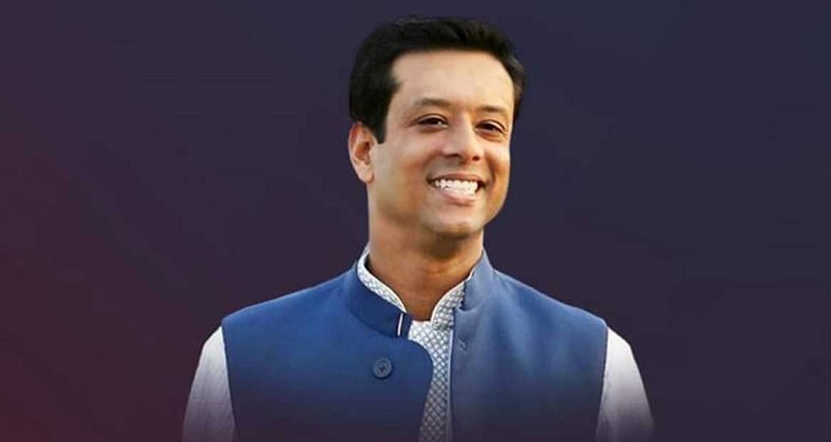 ৯০ দিনের মধ্যে নির্বাচন অনুষ্ঠানের দাবি সজীব ওয়াজেদ জয়ের