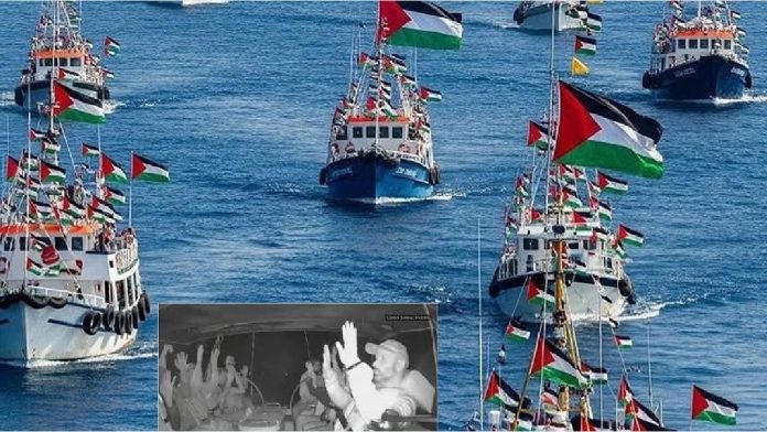 গাজামুখী ১৩ নৌযান থেকে ২০০ অধিকারকর্মী আটক করেছে ইসরায়েলি নৌবাহিনী - আ্ন্তর্জাতিক – ০২ অক্টোবর, ২০২৫ (ফাইল ছবি)